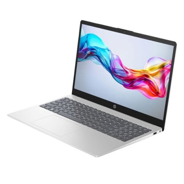 HP 15 FD0532nia - Raptor Lake - 13th Gen Core i3 1315U Processor 4-GB 256-GB SSD Intel® UHD Graphics 15.6" Full HD 1080p MicroEdge AG Display Backlit KB (Natural silver, NEW)
