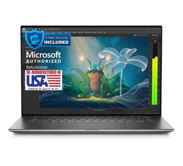 Dell - Precision 5570 Core i7-12800H 2.4GHz, 32GB, 1TB SSD, 15.6inch UHD Touchscreen, Windows 11 Pro (Refurbished) - Gray